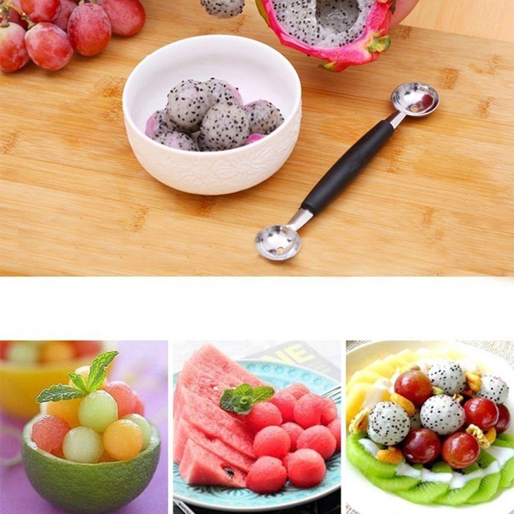 1 Dụng Cụ Làm Đá Viên Hai Đầu Bằng Thép Không Gỉ