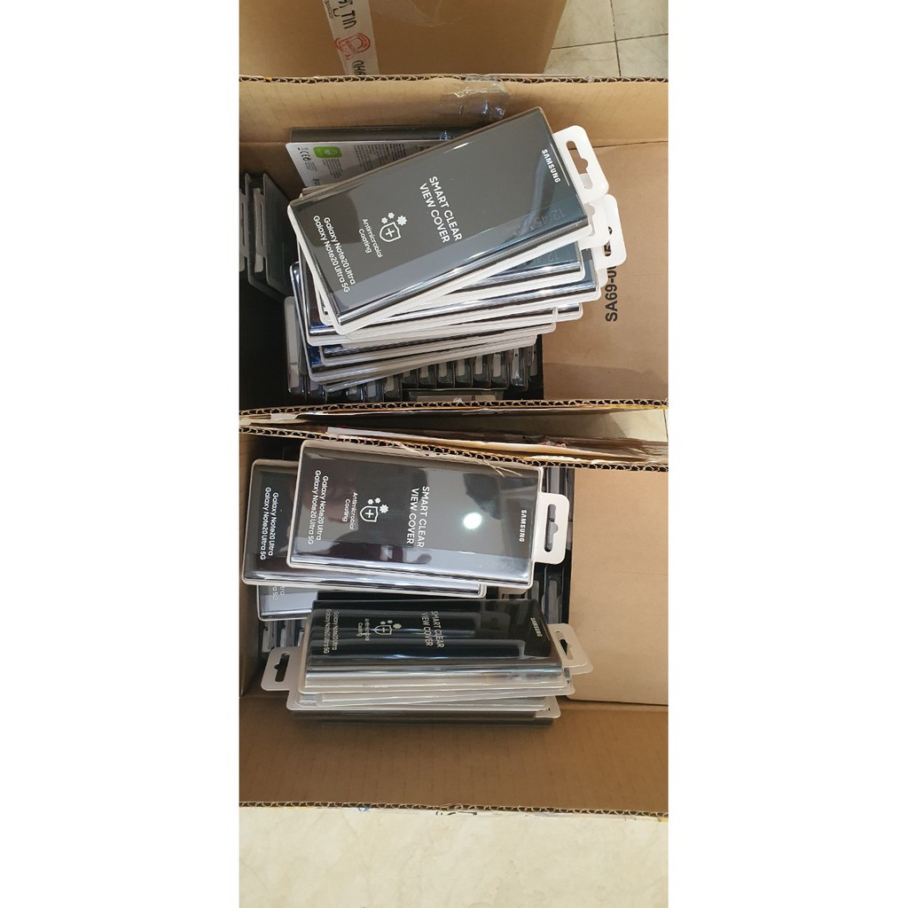 BAO DA CLEAR VIEW GALAXY NOTE20 ULTRA EF-ZN985P | BigBuy360 - bigbuy360.vn