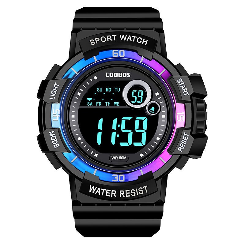 Đồng Hồ Điện Tử Chống Thấm Nước Và Rơi Cho Bé Trai Trung Học