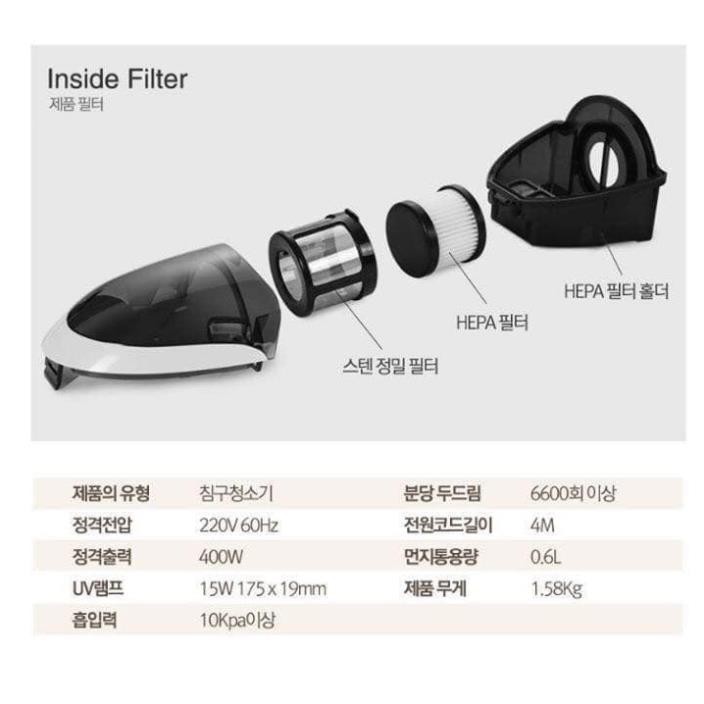 Lõi lọc giấy Hepa thay thế của máy hút bụi giường đệm Hons 2000 Hons 2100 | BigBuy360 - bigbuy360.vn
