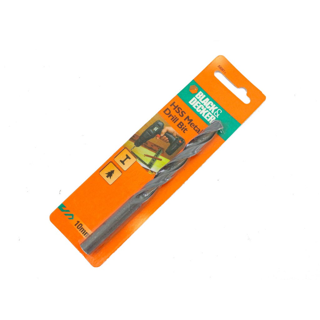 BLACK+DECKER - A8081 Mũi khoan sắt HSS 10mm