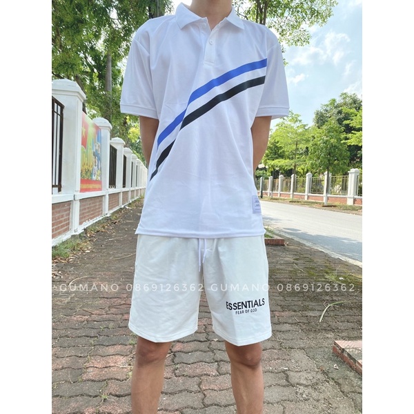 Quần short Essentials nam nữ vải nỉ da cá dày dặn unisex giá rẻ