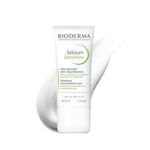[CHÍNH HÃNG] Kem dưỡng giảm mụn cho da nhạy cảm Bioderma Sébium Sensitive 30ml