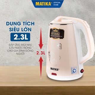 Ấm Siêu Tốc MATIKA 2.3L 1500W MTK24