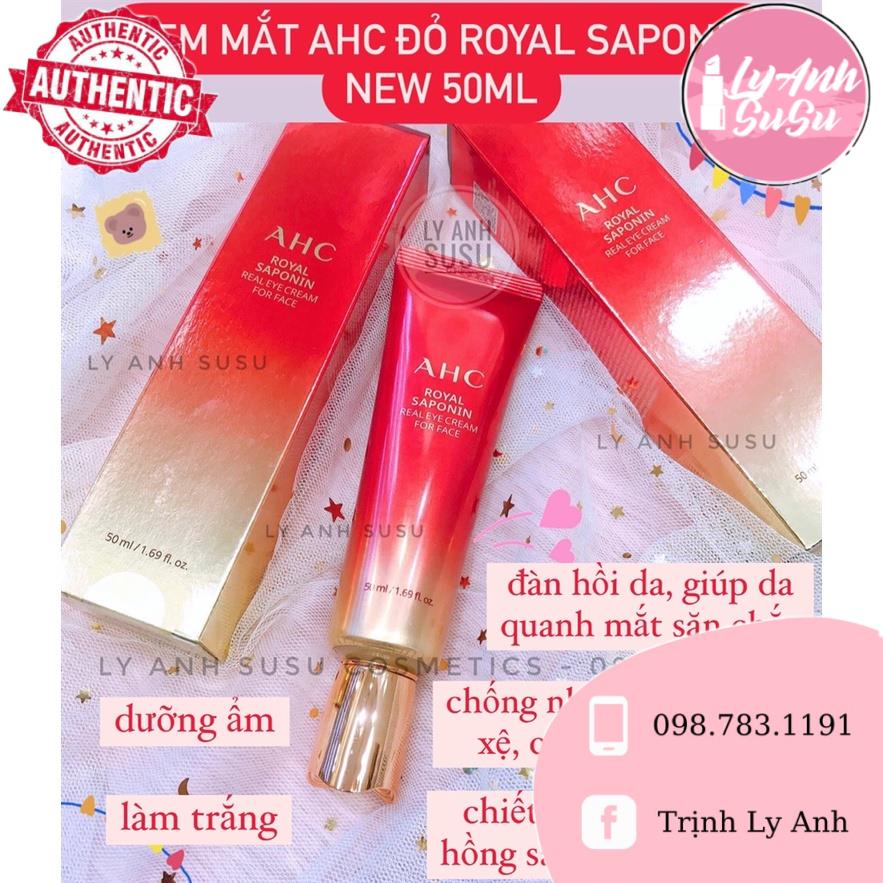 Kem mắt AHC đỏ Royal Saponin 50ml