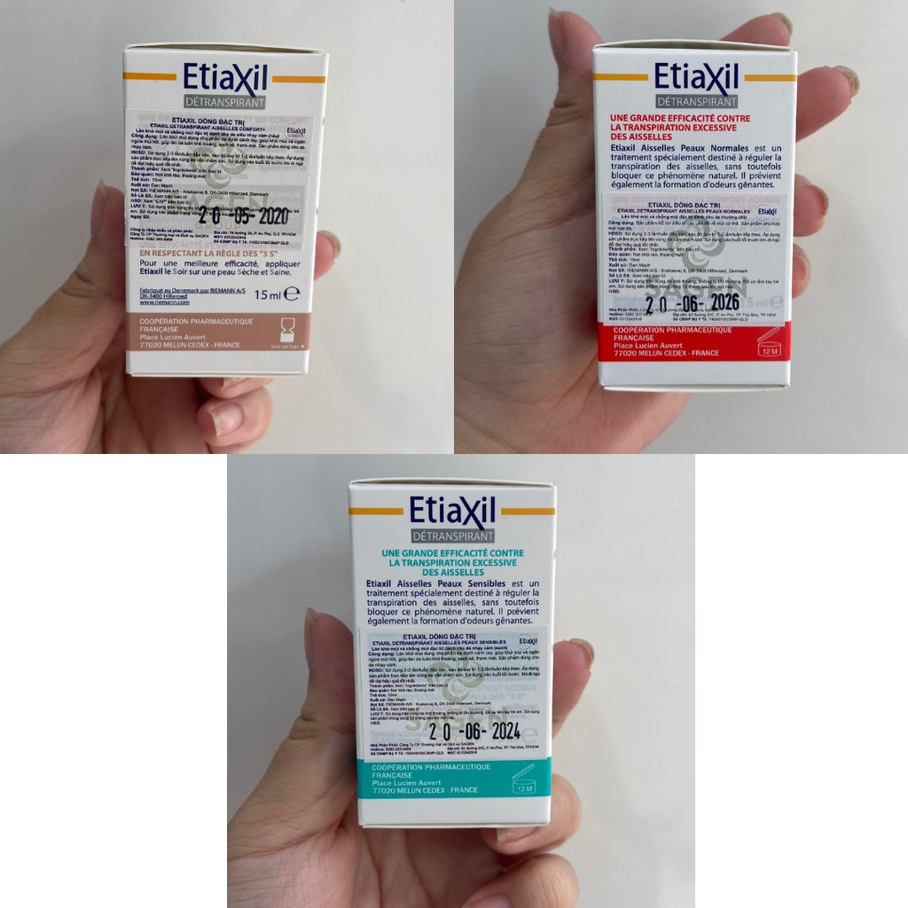 Lăn khử mùi Etiaxil Dành Cho Da Nhạy Cảm 15ml - Từ Hảo