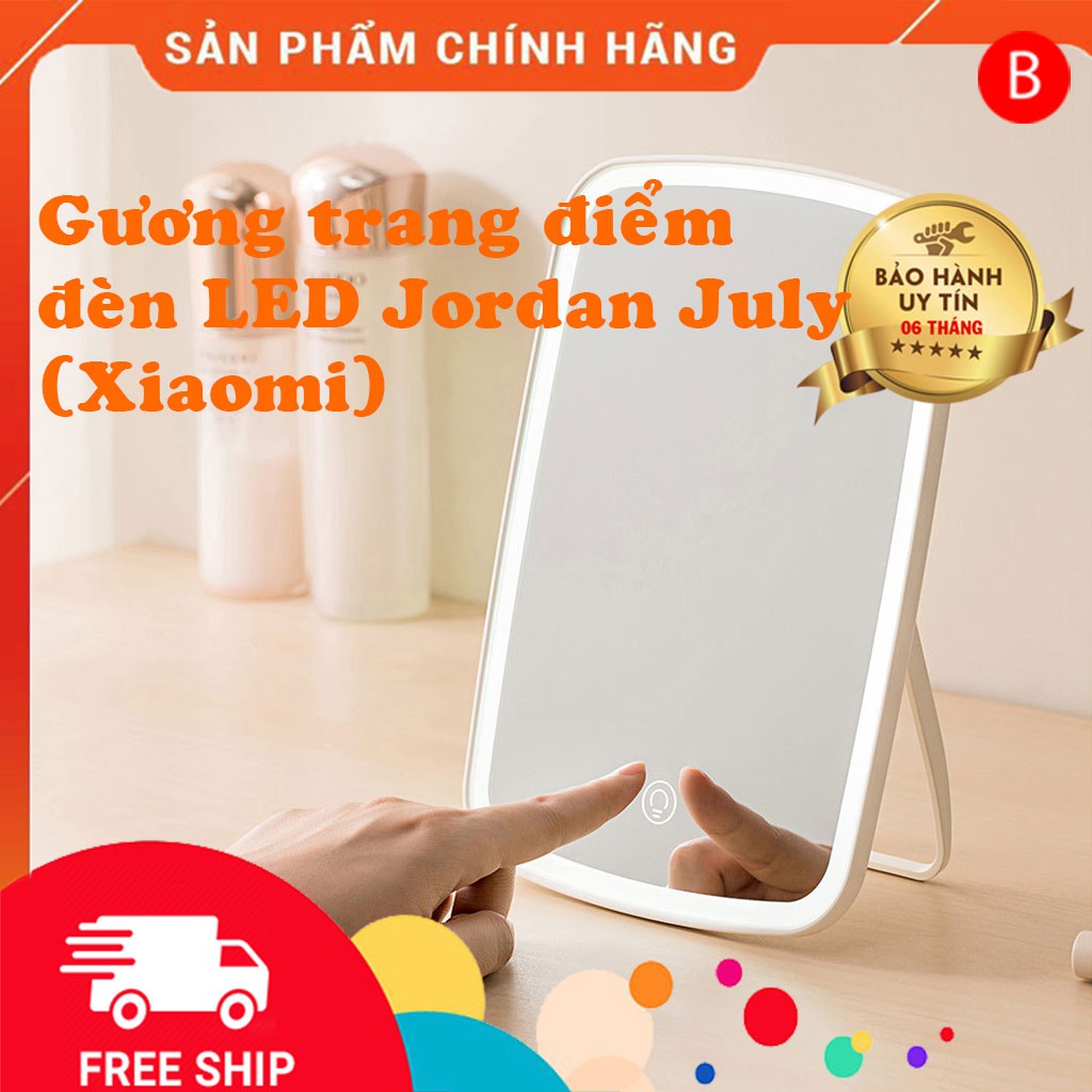 Gương trang điểm Xiaomi Jordan July NV026 có đèn led, dung lượng pin lên đến 1200mAh