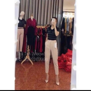 ✅[SALE SIÊU RẺ] Quần baggy tây công sở đứng dáng vải ltuyết mưa vitex loại 1