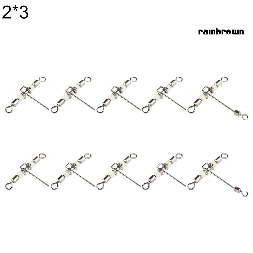 Bộ 10 Phụ Kiện Câu Cá 3 Chiều Hình Chữ T