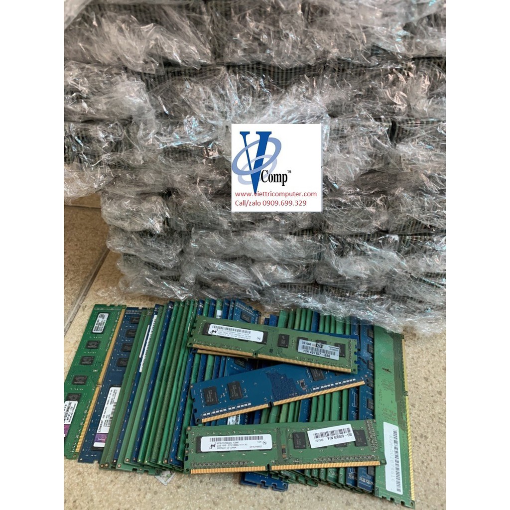 RAM DDR4 8GB PC tháo máy bộ Dell-Hp Tháo Máy Bộ như mới đẹp leng keng / Bảo Hành 1 đổi 1 | BigBuy360 - bigbuy360.vn