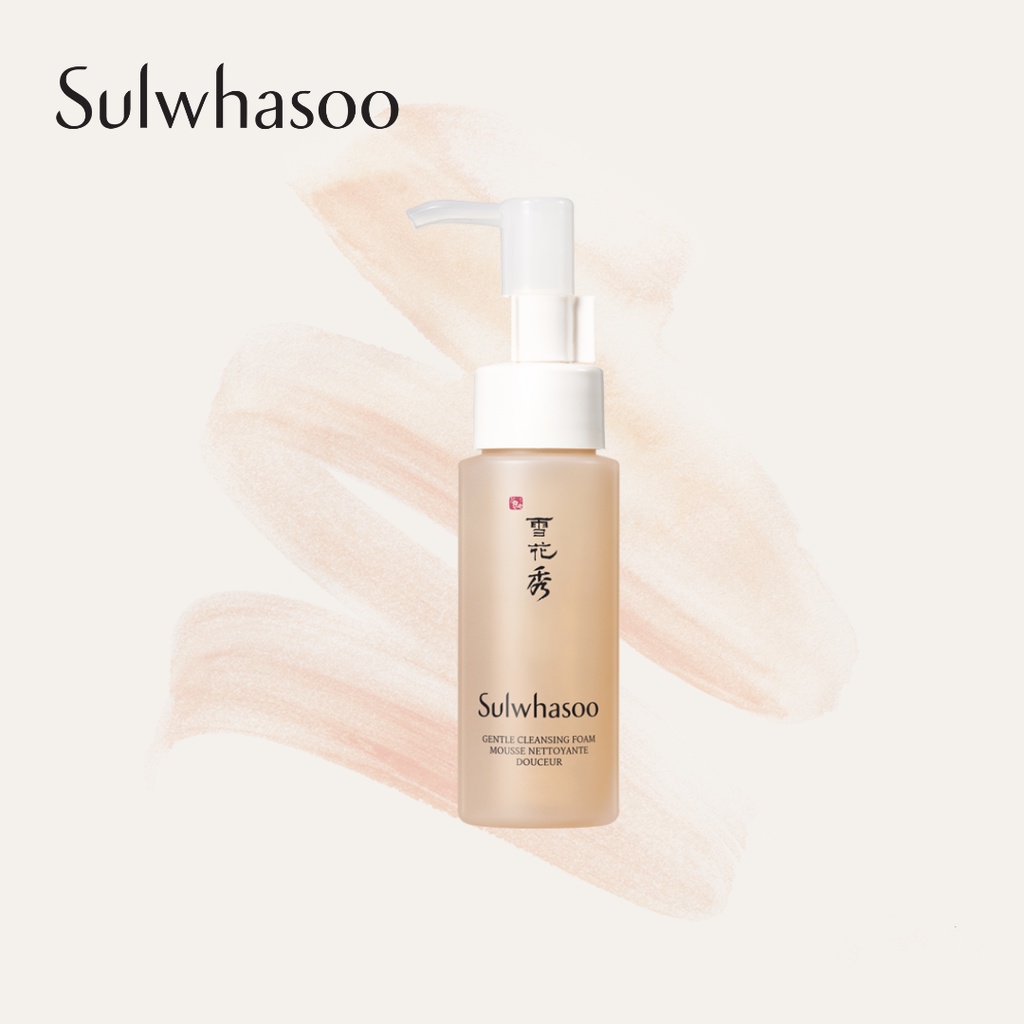 Sữa Rửa Mặt Sulwhasoo Gentle Cleansing Foam 50ml Dịu Nhẹ Làm Sạch Sâu Và Dưỡng Ẩm Mẫu Mới
