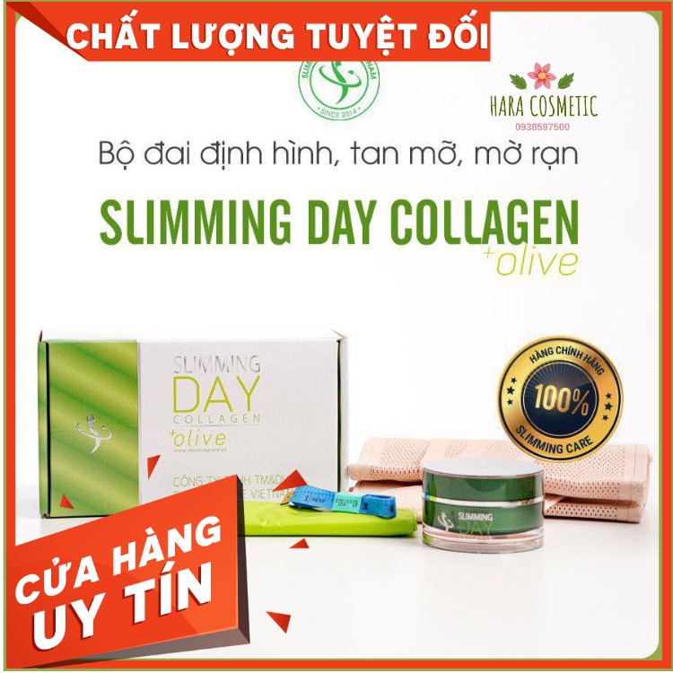 BỘ ĐAI ĐỊNH HÌNH VÒNG EO SLIMMING DAY COLLAGEN