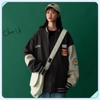 ÁO KHOÁC BOMBER NHUNG TĂM THÊU 33 NỮ Choose Us