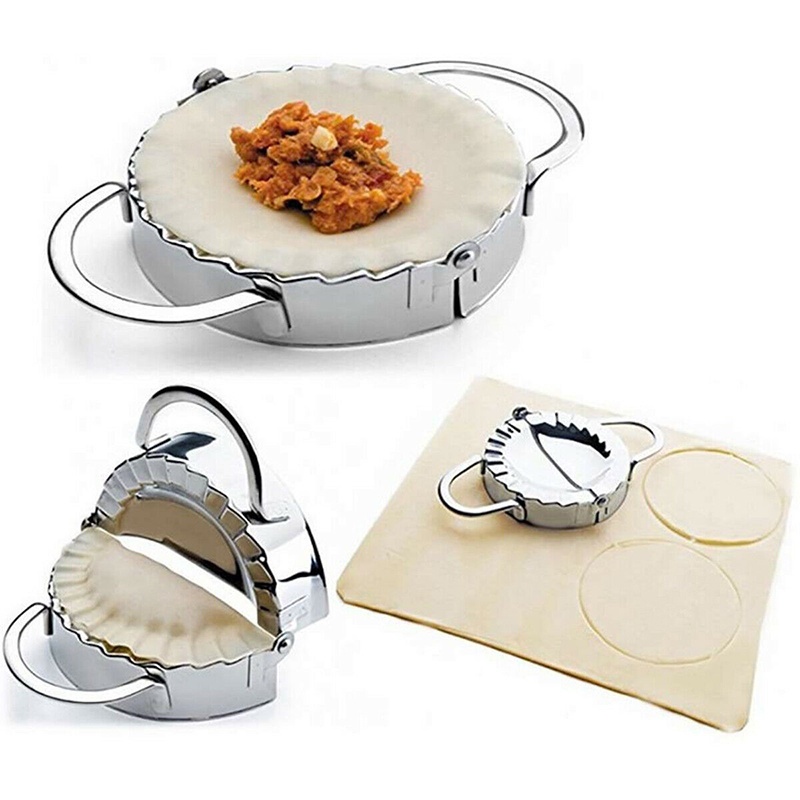 Khuôn Làm Bánh Xếp Tiện Lợi Bằng Thép Không Gỉ