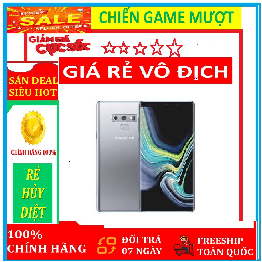 điện thoại Samsung Galaxy NOTE 9 ram 6G/128 Chính Hãng -  SAMSUNG GALAXY NOTE 9 Chính hãng: