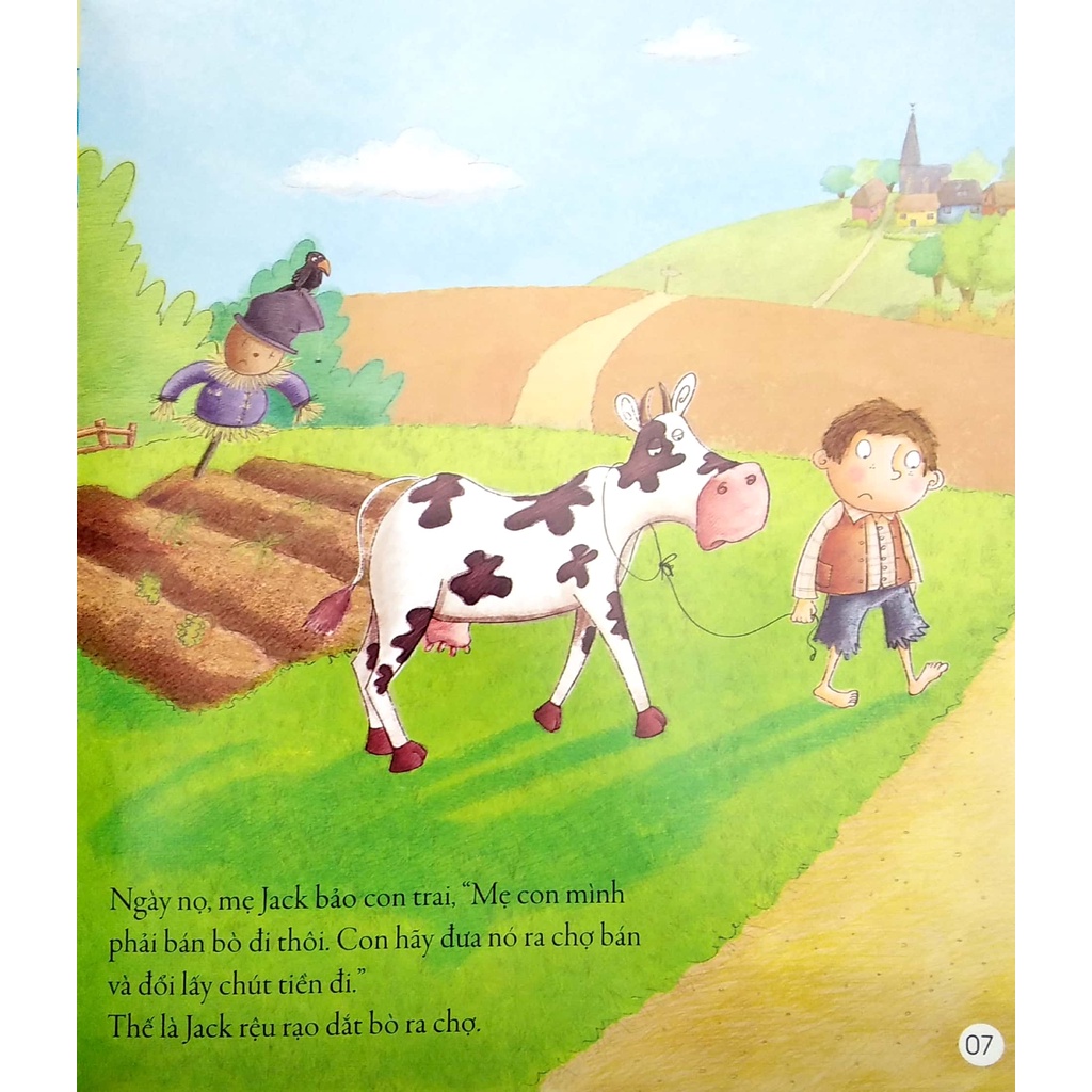 Sách Truyện Cổ Tích Kinh Điển - Jack Và Cây Đậu Thần