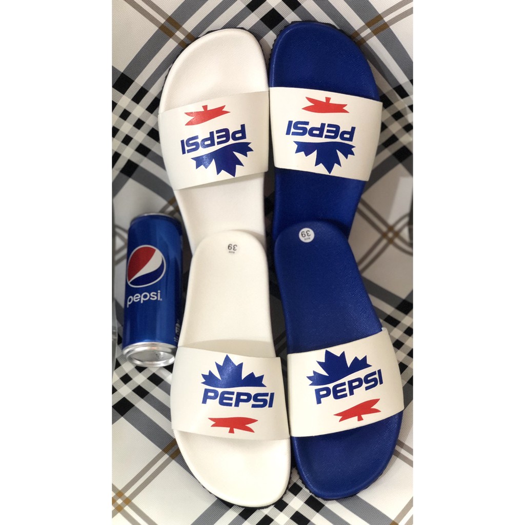 Dép Quai Ngang Nam,Nữ, Unisex Pepsi Thiết Kế Cao Cấp, Siêu Êm, Siêu Chất Lượng & Thời Trang