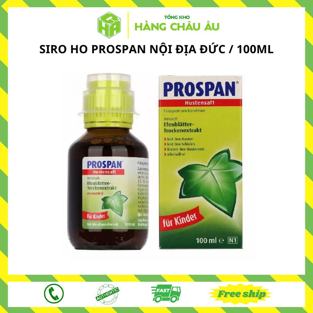 Siro uống thảo dược chiết xuất lá thường xuân nội địa Đức