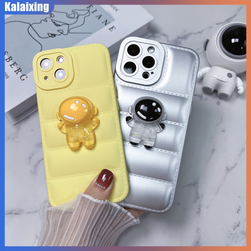 Ốp Điện Thoại Tpu Dẻo In Hình Nhà Du Hành Vũ Trụ Cho iPhone 14 Max 14 Pro Max 13Pro 12 ProMax 11Pro Xs Max Xr X Xs
