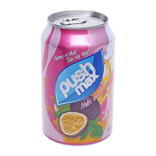 Nước chanh leo Push Max lon 330ml