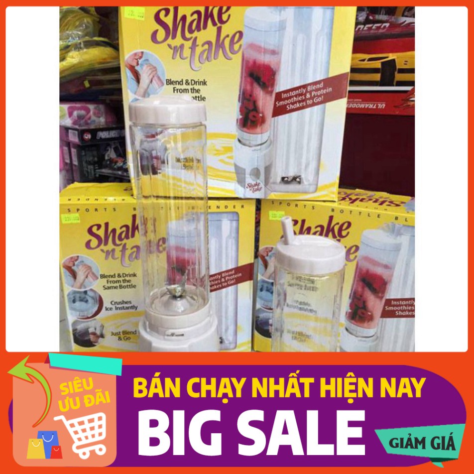 [FREE SHIP] Máy xay sinh tố Shake n take 2 cối