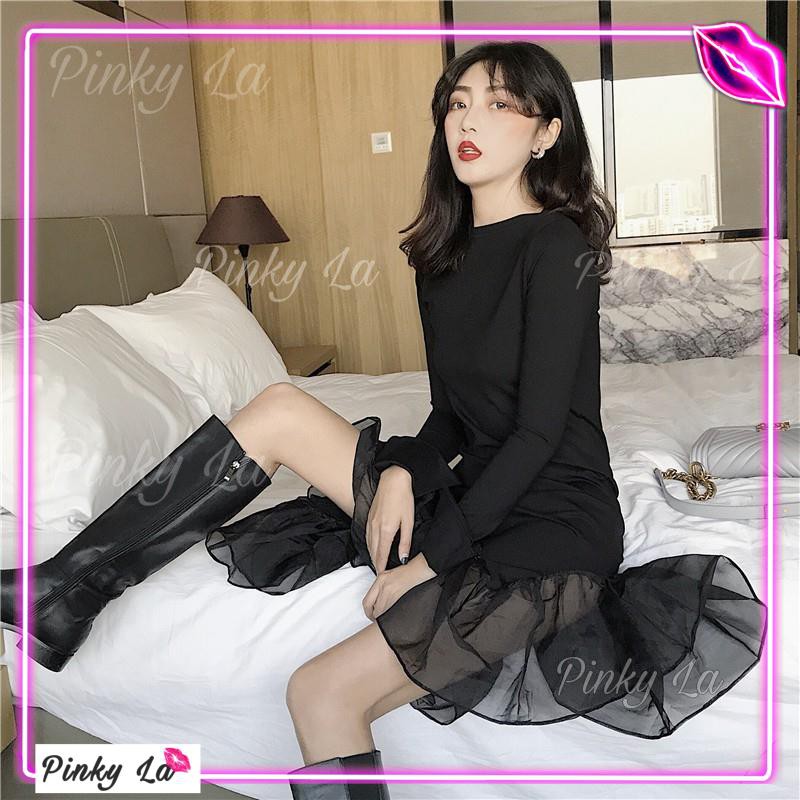 Đầm đuôi cá tay dài