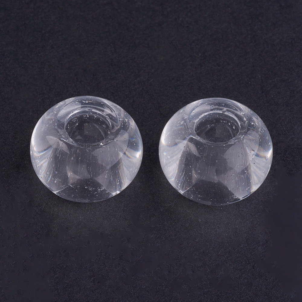 10-20 Hạt Xâu Xỏ Lỗ Lớn Màu Xanh Hoàng Gia 15x10mm: 5mm