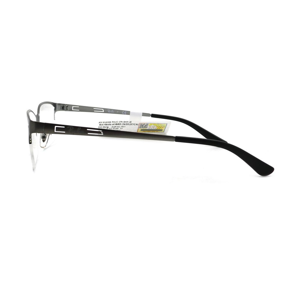 RB6388D 2620-Gọng kính nam nữ Rayban chính hãng (57-16-145), thiết kế dễ đeo bảo vệ mắt