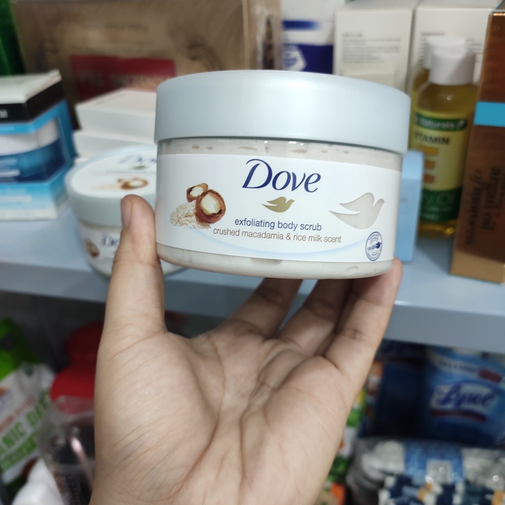 Kem tẩy tế bào chết Dove hàng chuẩn Mỹ giúp làn da mịn mượt tươi tắn trắng sáng lên mỗi ngày - EDS Hàng Mỹ