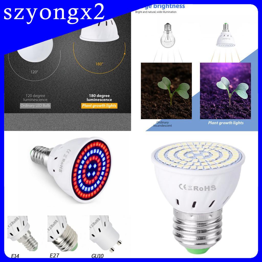 2 Bóng Đèn Led Chiếu Sáng Cây Trồng