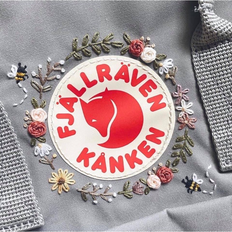 Balo Kanken Xám Nhạt