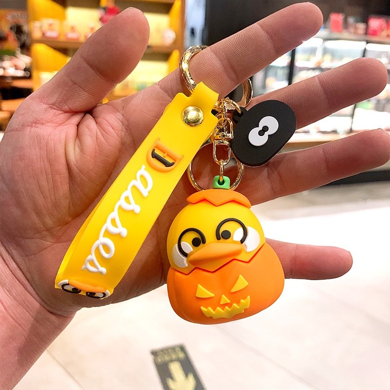 Móc Khóa Hình Chú Vịt Dễ Thương Xinh Xắn