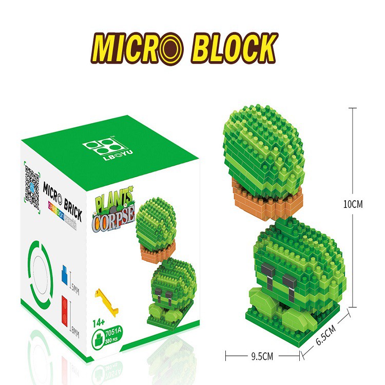 Đồ Chơi Lego Mô Hình Plants Vs Zombie Đồ Chơi Lắp Ráp Chất Liệu Cao Cấp Cho Bé  AnNhiên Store