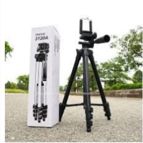 Chân đế chụp ảnh, quay video, chụp hình, livetream Tripod 3120A Tặng Kèm Đầu Kẹp Điện Thoại SUNNY