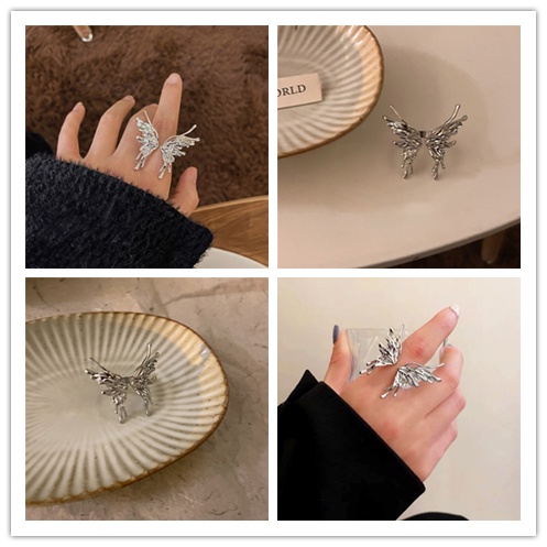 Nhẫn Hình Bướm Có Thể Điều Chỉnh Kích Thước Dành Cho Nữ