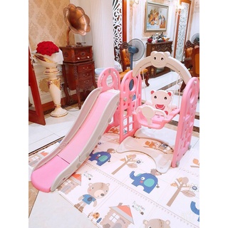 [FreeShip] Bộ Cầu Trượt Xích Đu Cho Bé
