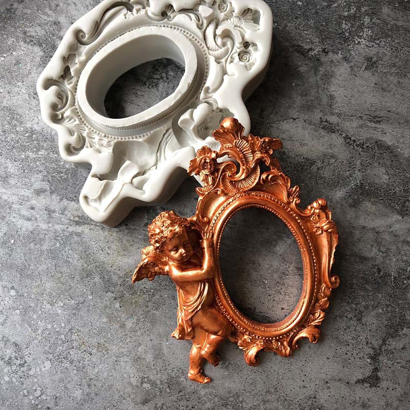 Khuôn Silicone Làm Bánh Hình Thiên Thần Xinh Xắn