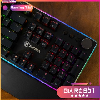 Bàn phím Gaming E-Dra EK308 RGB Plus - Phím Cơ Quang Học - Phiên bản nâng cấp - Phím Multimedia - Chính Hãng - B.h 24T