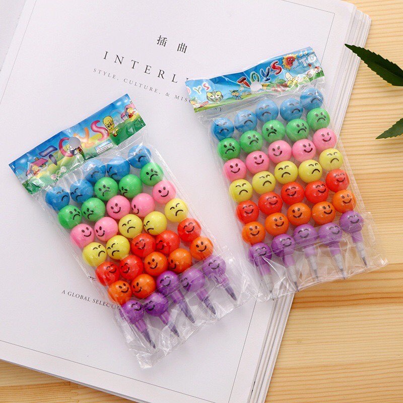 Bút Chì Khúc VPPT&amp;T Hình Mặt Cười CK0836