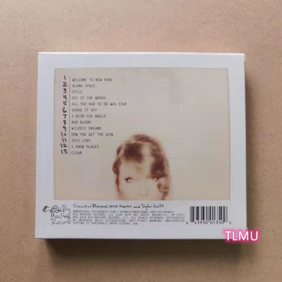 Premium 1989 Standard Edition 13 bài hát Hộp đựng album CD kín