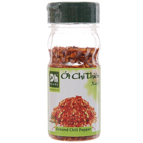 ( COMBO 5 HŨ) NATURAL Ớt Chỉ Thiên Xay 30gr Dh Foods gia vị từ thiên nhiên