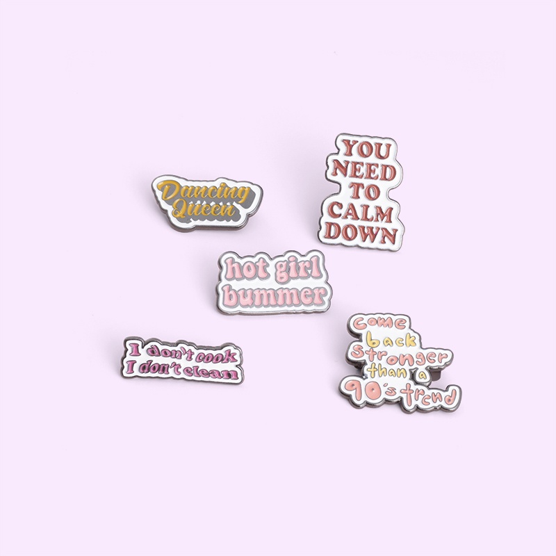 Huy Hiệu Cài Áo Hình Hoạt Hình Đáng Yêu