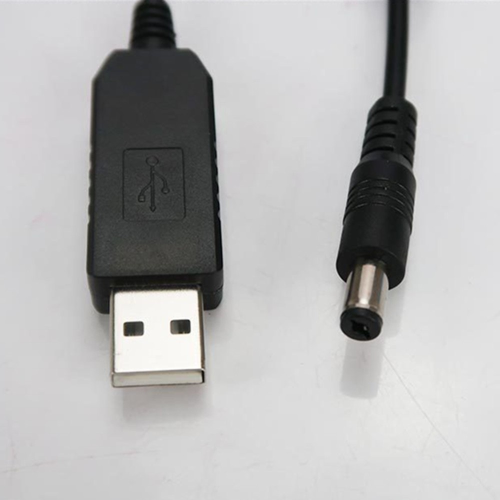 Dây Cáp Chuyển Đổi Nguồn Điện Từ 5v Sang Dc 12v Usb 2.1x5.5mm