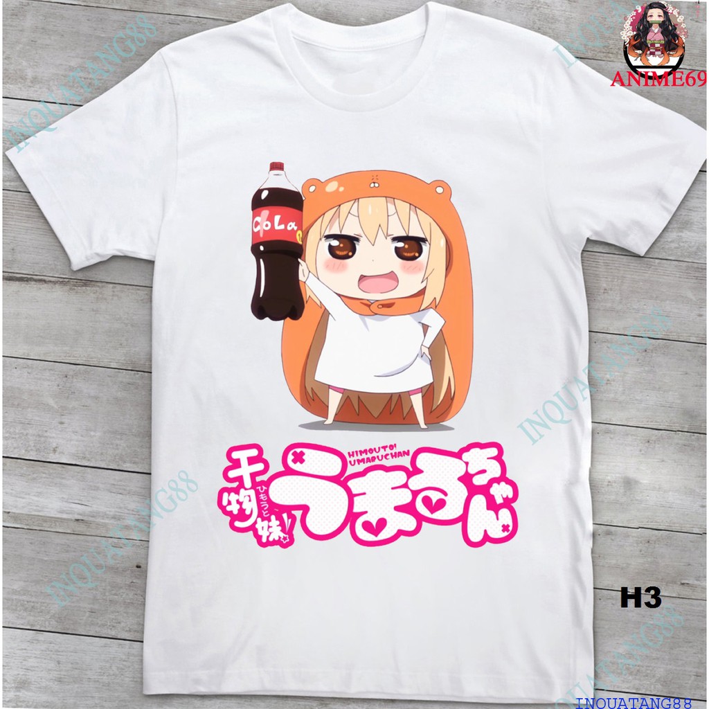 Áo thun nam nữ - himouto umaru chan -kute