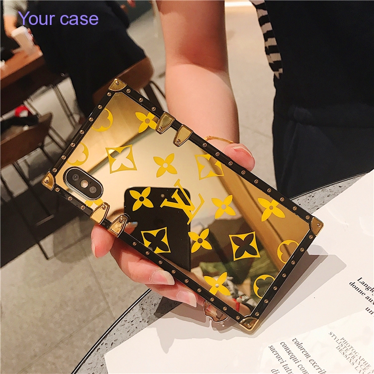 Ốp Điện Thoại Cứng Gắn Hình Ong Vàng Có Dây Đeo Cho iPhone 13pro 12promax 11pro 6 / 6S 7 / 8 6P / 6SP 7P / 8P X / XS XR XS MAX