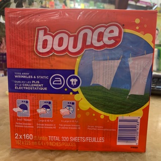 Set 2 hộp giấy thơm bounce mỹ 320 tờ
