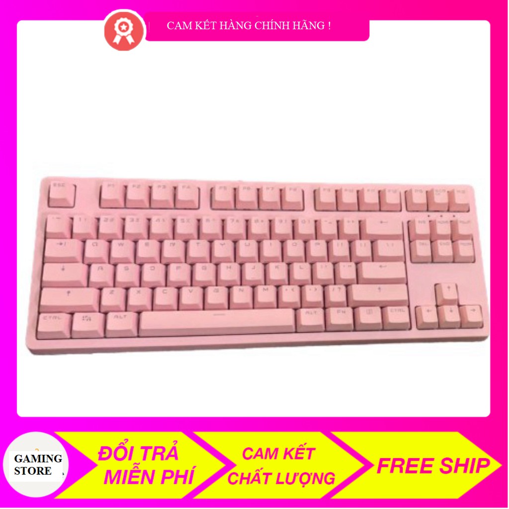 Bàn phím cơ E-DRA EK387 Dream Pink, Bàn phím gaming e-dra EK387 phiên bản hồng cực chất