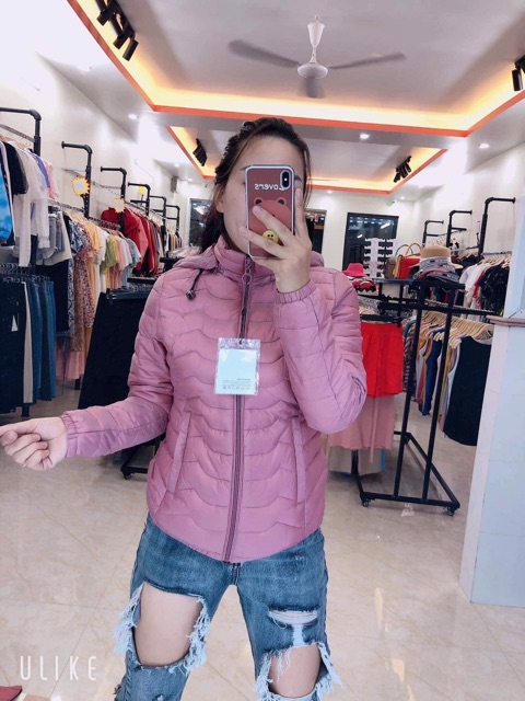 Áo khoác phao nữ túi kéo khóa(Video+Ảnh thật) | BigBuy360 - bigbuy360.vn