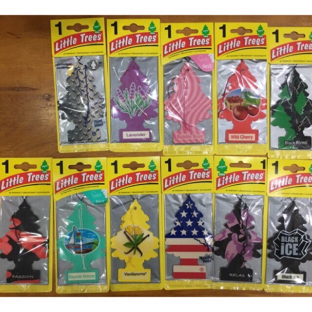 Combo 5 Cây thông thơm  để xe hơi hoặc treo tú quần áo