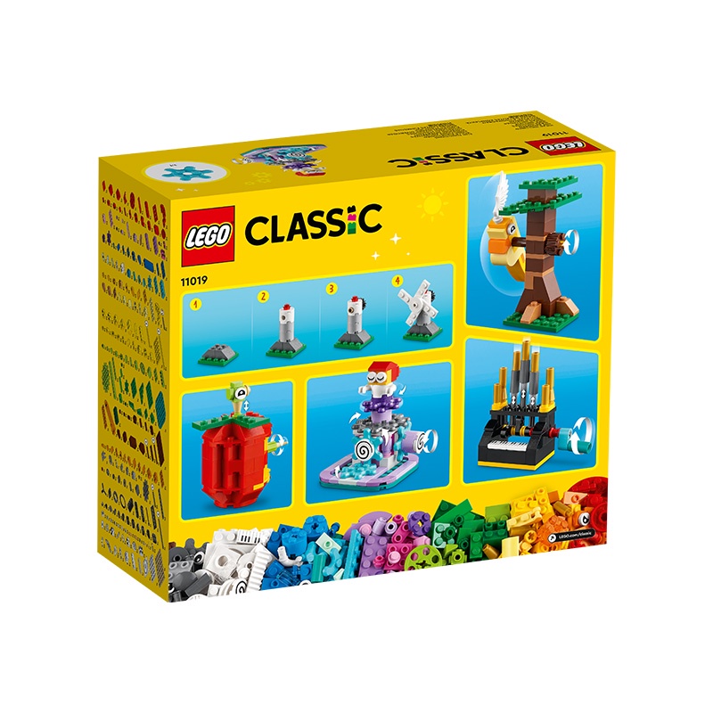 Đồ Chơi LEGO Gạch Classic Sáng Tạo Đặc Biệt 11019 (500 chi tiết)